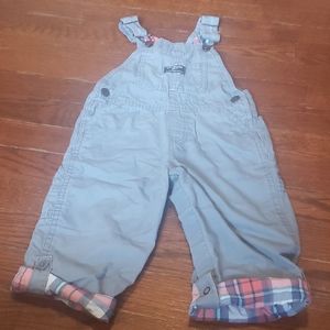 Lined overalls
